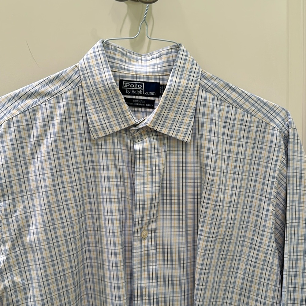 Men’s dress shirt by Polo Ralph Lauren, Sz 16 1/2 x 36